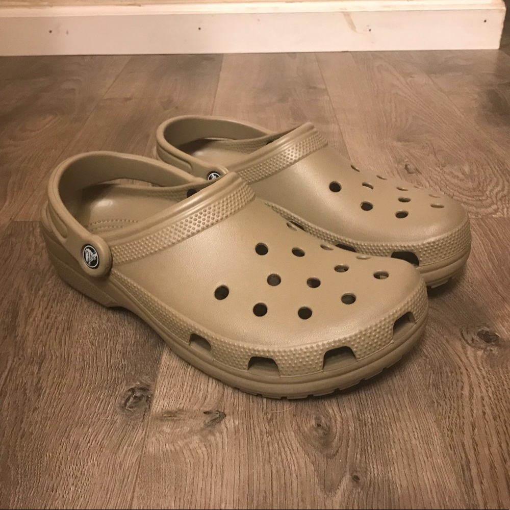 Classic Croc Slip On Cobblestone Women 11 Men 9